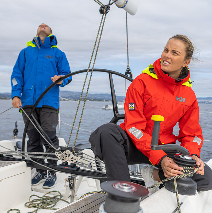 2024 Helly Hansen Mens Skagen Pro Bib Sailing Trousers 34421 - Ebony